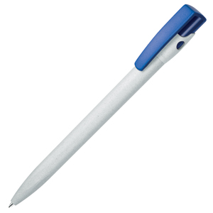 KIKI EcoAllene, ручка шариковая, синий/серый, пластик