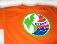 Футболка с логотипом фирмы Атлант