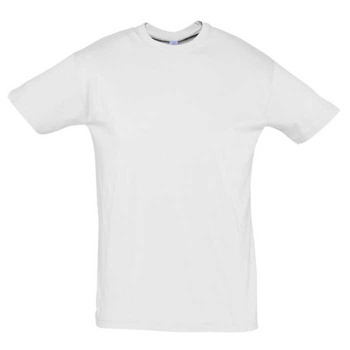 Футболка мужская REGENT, белый, 2XL, 100% хлопок, 150 г/м2