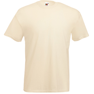 Футболка мужская VALUEWEIGHT T 165, натуральный_L, 100% хлопок