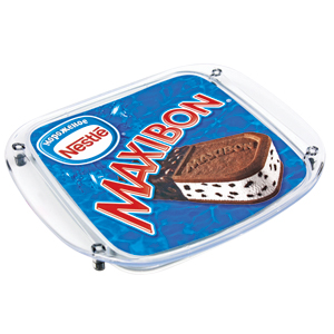 Монетница прозрачная; 20,5 х 17,5 х 2 см; пластик; полноцветная печать на вставку