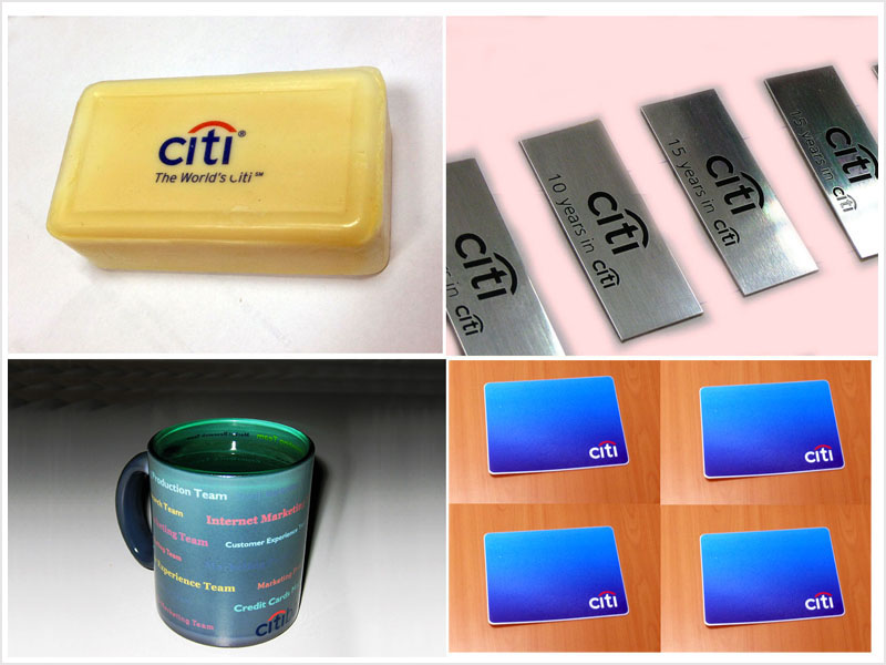 Изготовление сувениров для банка