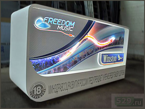 ПОС материалы для Винстон