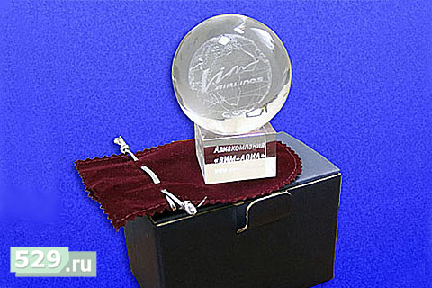 Брендирование сувенира лазерной 3Д гравировкой