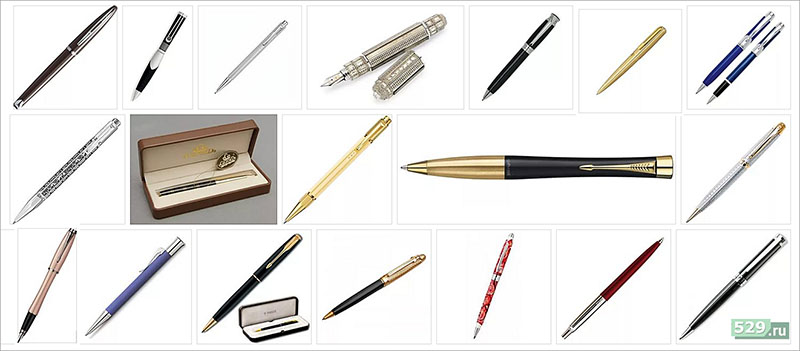 Ручки под нанесение логотипа