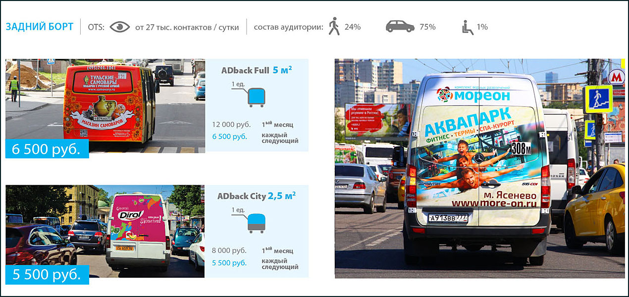 Цена размещения рекламы на транспорте-02