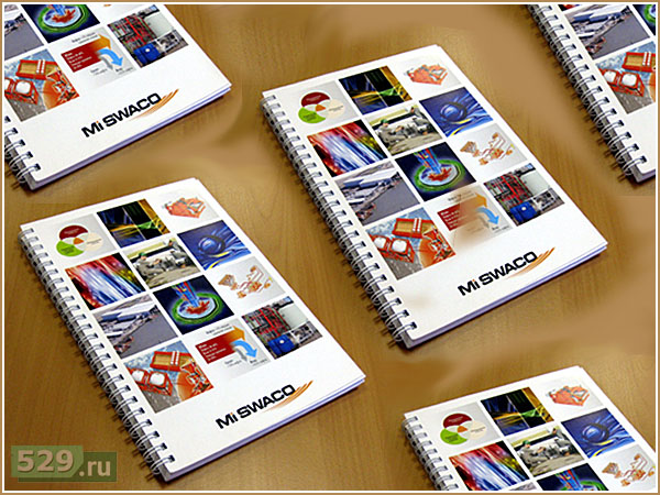 Фирменные блокноты и кубарики 529