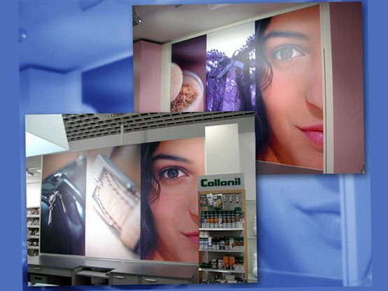 Оформление бренд зоны для бутика