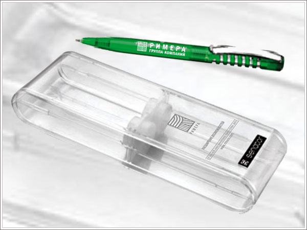 Брендирование шариковых ручек и упаковки для промышленной группы компаний