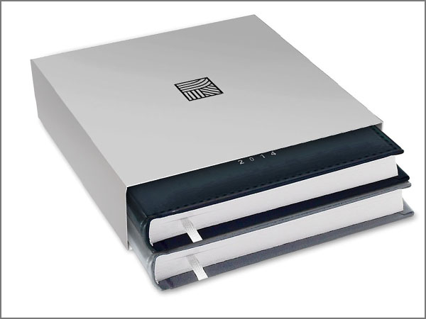 Сувенирры и подарки Корпоративный набор ежедневник и рабочая тетрадь в упаковке