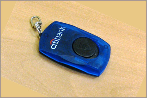 Брелок для Ситибанка Корпоративные подарки как рекламный инструмент