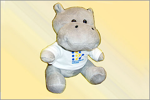 Корпоративные подарки как рекламный инструмент Мягкая игрушка с логотипом