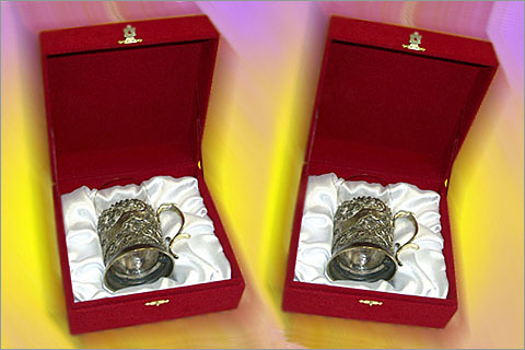 Кружки и посуда брендирование подстаканник