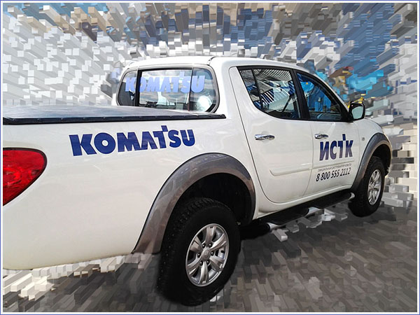 Брендирование автомобилей для филиалов компании