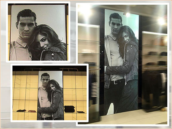 Комплексное оформление сети Печать и смена имиджей в магазинах в регионах