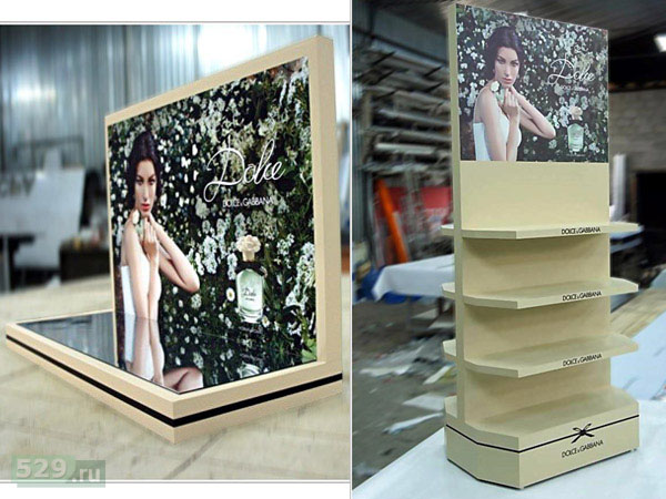 Изготовление элементов бренд-зоны