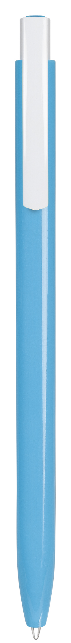 ELLE, ручка шариковая, голубой/белый, пластик