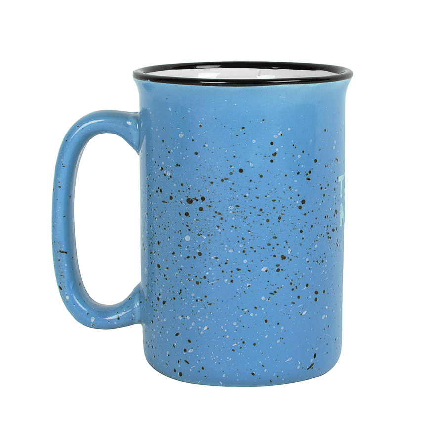 Кружка  UNIVERSE, голубой, 390мл, тонкая керамика