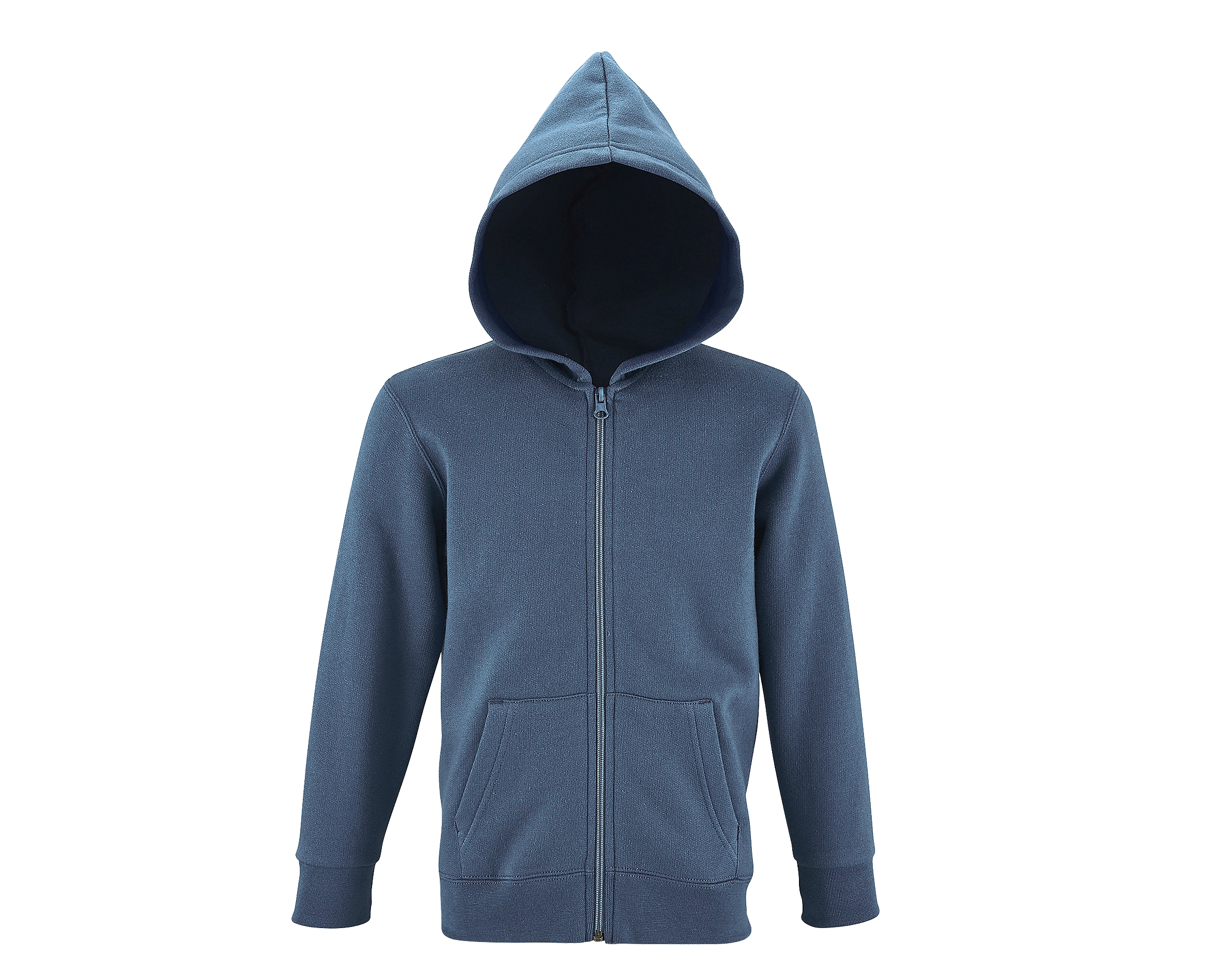 Толстовка детская STONE KIDS, синий,12 лет, 50% хлопок, 50% полиэстер, 260 г/м2