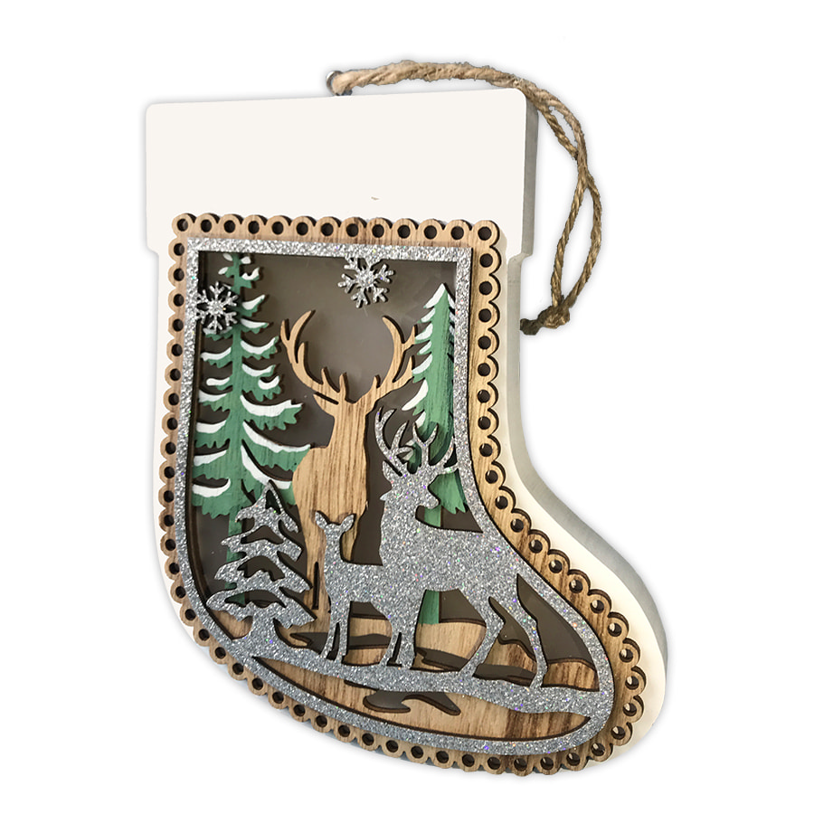 Украшение с подсветкой 