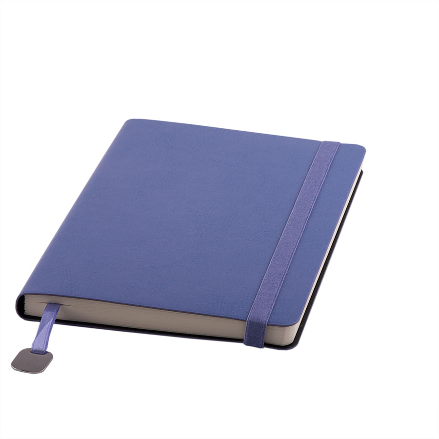 Ежедневник недатированный Boomer, А5,  сиреневый, кремовый блок в линейку, без обреза