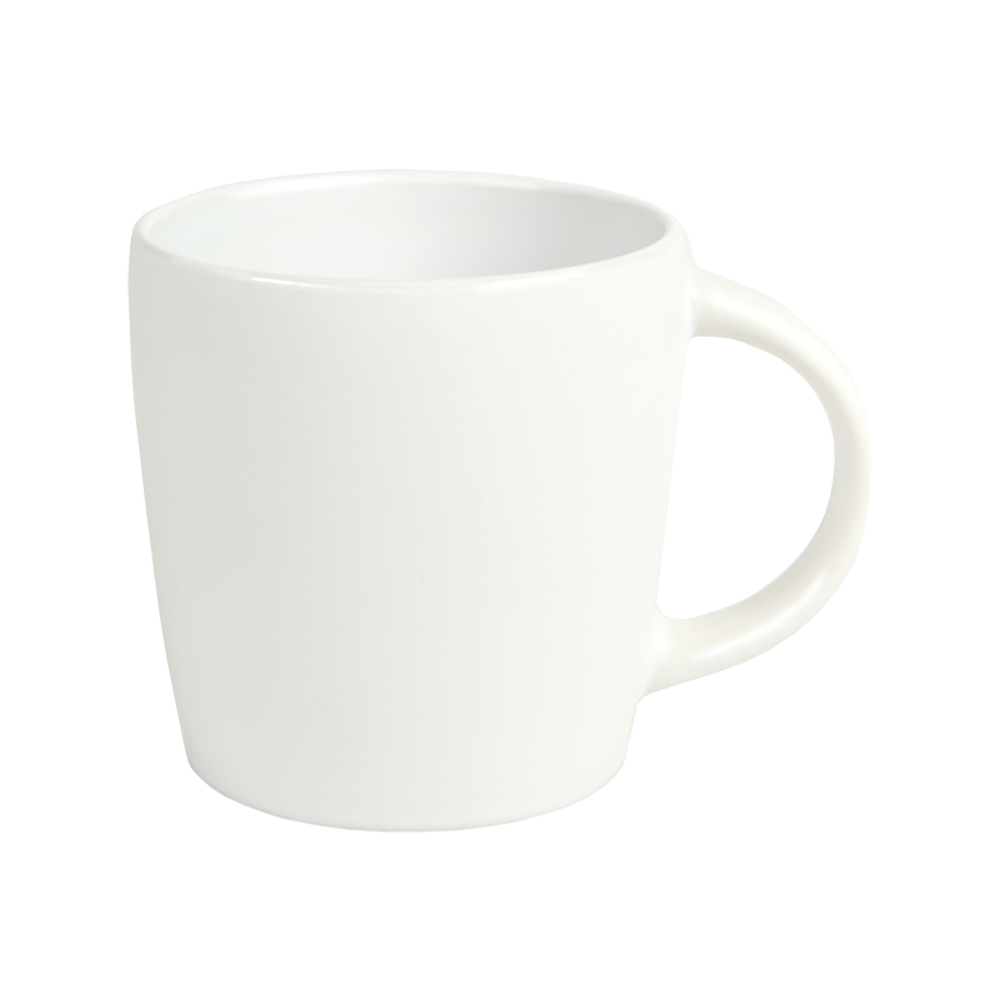 Кружка MILK , белый, 300мл, тонкая керамика, глянцевое покрытие