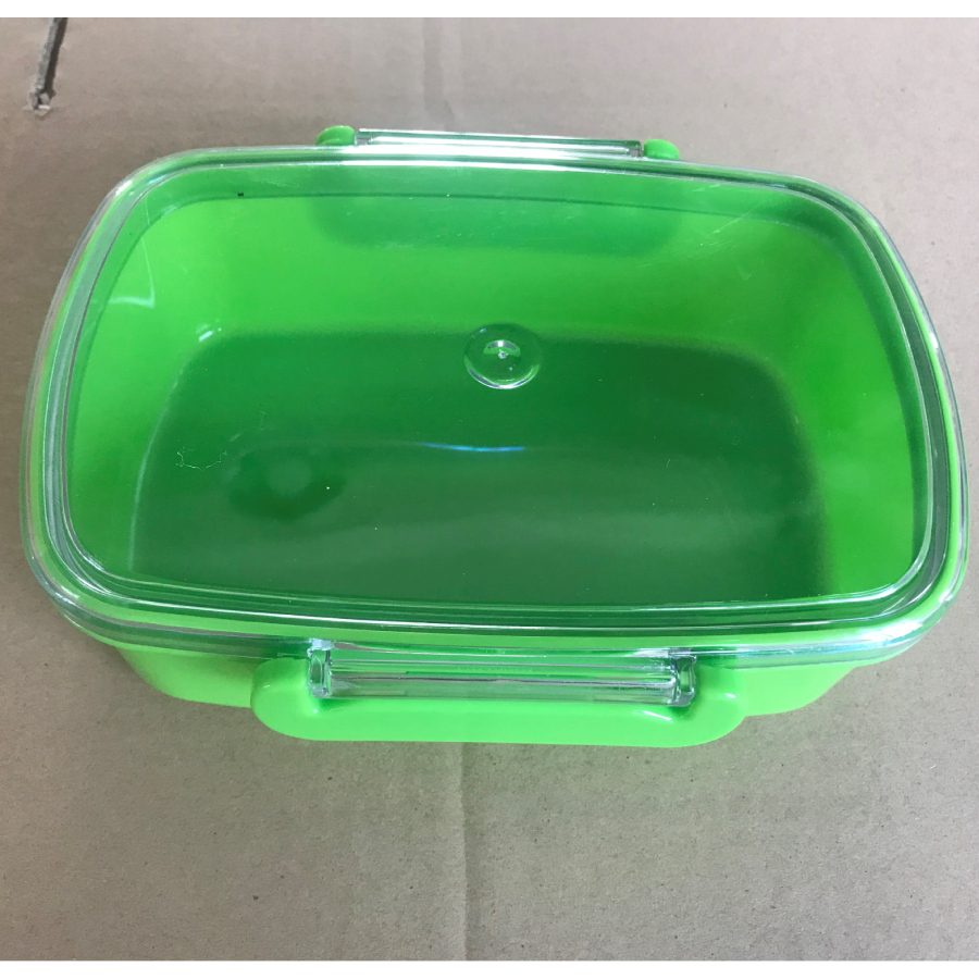 Ланч-бокс FRESH, пластик, 750мл, 18х13х6,1 см, зеленый