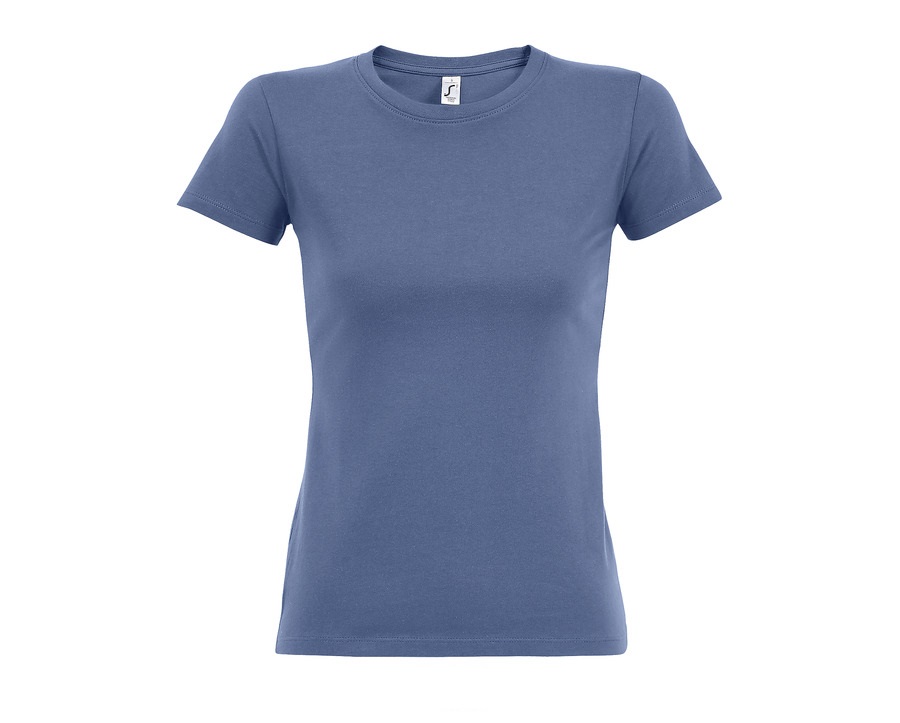 Футболка женская IMPERIAL WOMEN, синий_XL, 100% хлопок, 190 г/м2