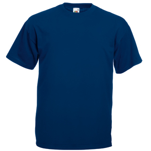 Футболка мужская VALUEWEIGHT T 165, темно-синий_3XL, 100% хлопок