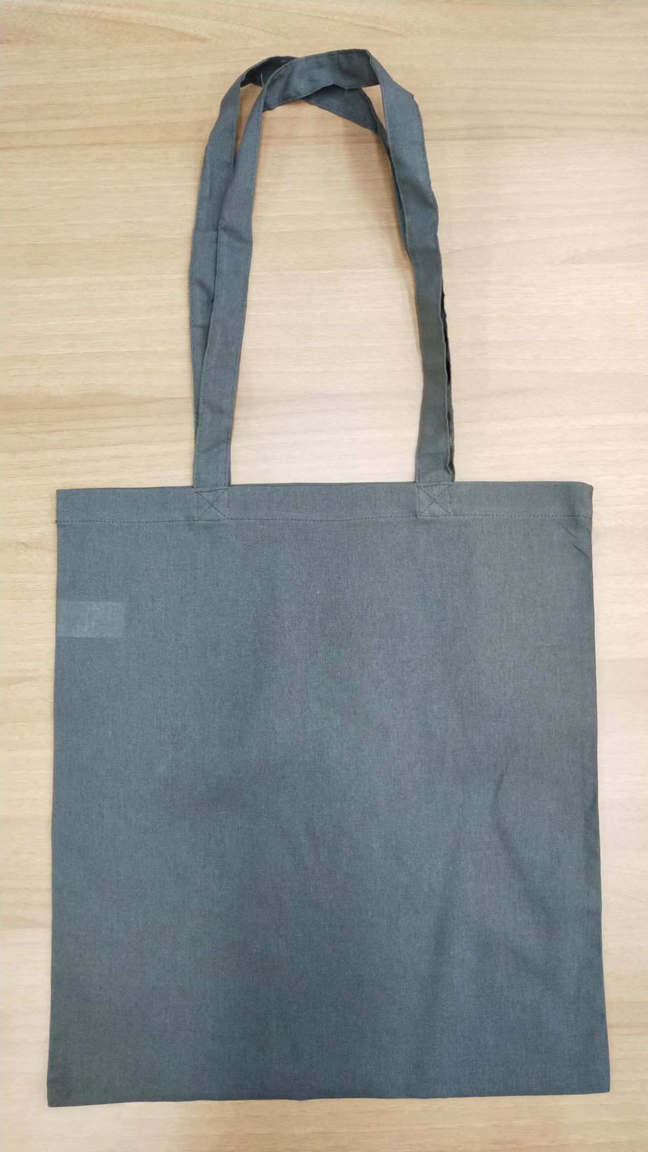 Сумка для покупок ECO 116, тёмно-серый, 38х42 cм, 100% хлопок,116 гр/м2