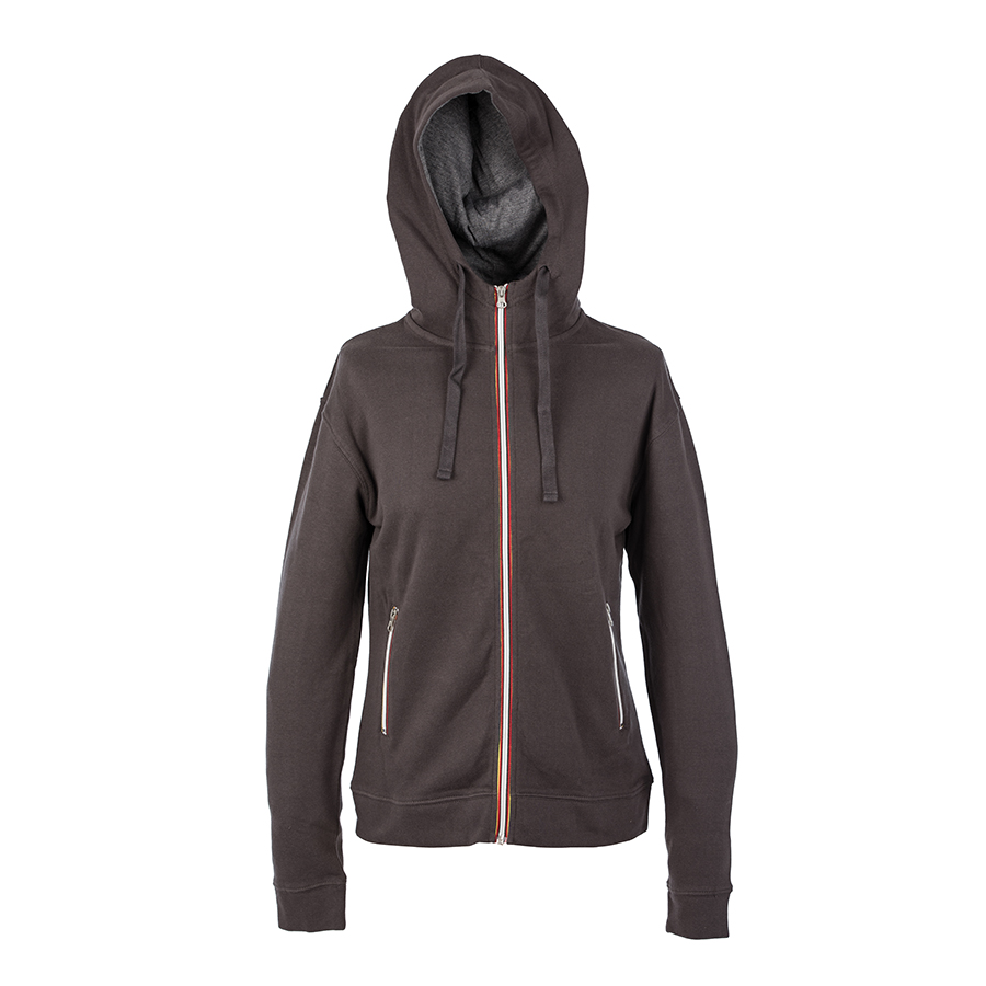 Толстовка Женская LAS VEGAS LADY, тёмно-серый, S, 80% хлопок, 20% полиэстр, 280 г/м2