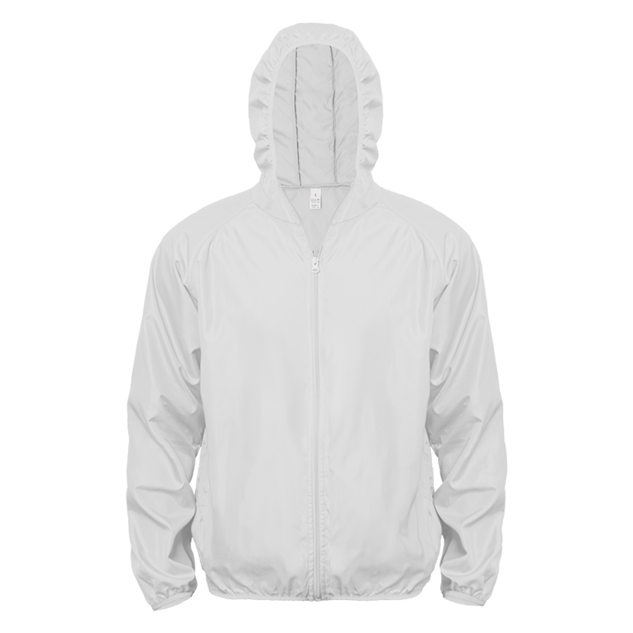 Ветровка мужская COLIN, белый, XL, 100% полиэстер, плотность 280Т.