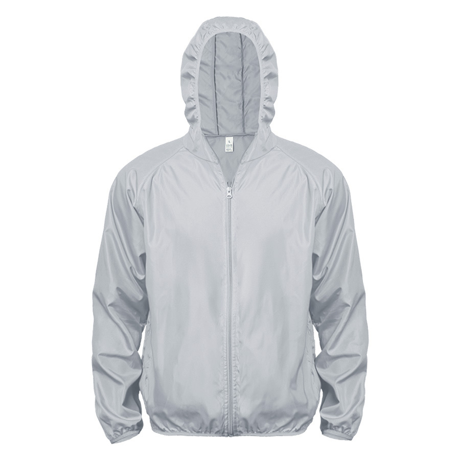 Ветровка мужская COLIN, серо-голубой, S, 100% полиэстер, плотность 280Т