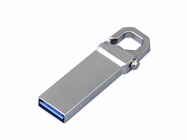 USB 3.0-флешка на 32 Гб с мини чипом и отверстием для цепочки