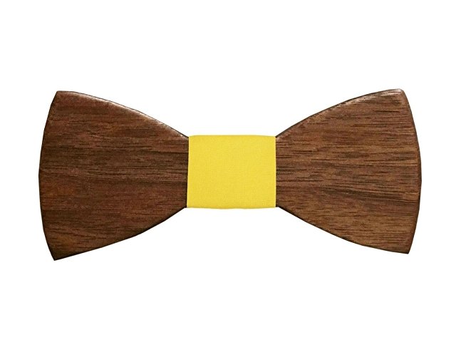 Галстук-бабочка Classic, орех