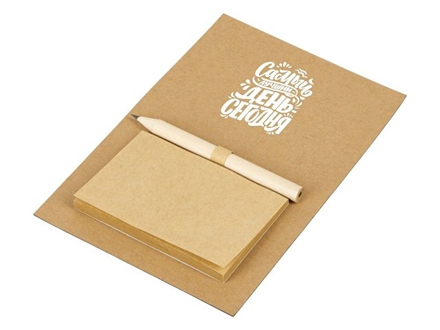 Магнит на холодильник с блокнотом и карандашом для заметок Magny