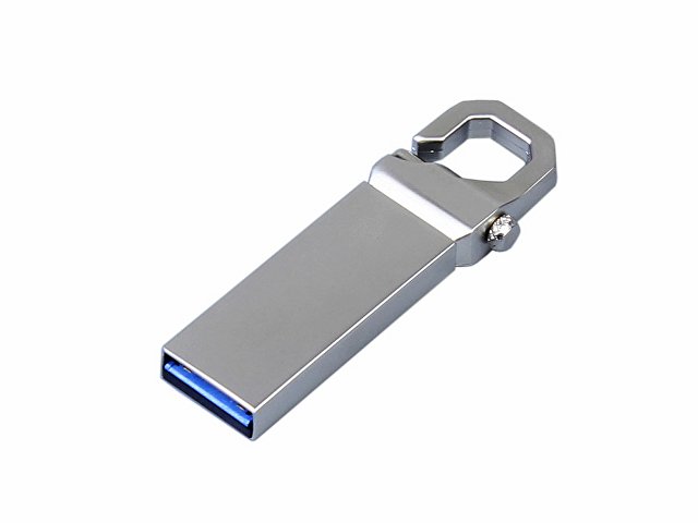 USB 2.0-флешка на 16 Гб с мини чипом и отверстием для цепочки