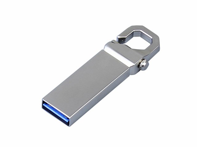 USB 2.0-флешка на 16 Гб с мини чипом и отверстием для цепочки