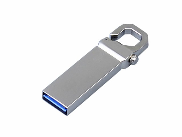 USB 2.0-флешка на 512 Мбайт с мини чипом и отверстием для цепочки