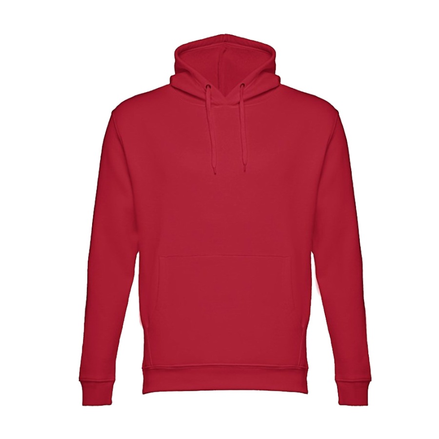 Толстовка мужская с капюшоном PHOENIX, бордовый, 2XL, 50% хлопок, 50% полиэстер, плотность 320 г/м2