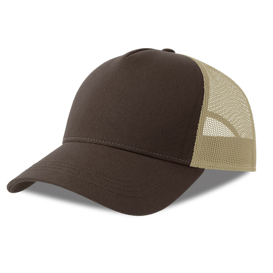 Бейсболка RAPPER COTTON-S, п. заст, 5 клин, хаки/бежевый, 100% хлопок/100% полиэстер, 280 г/м2