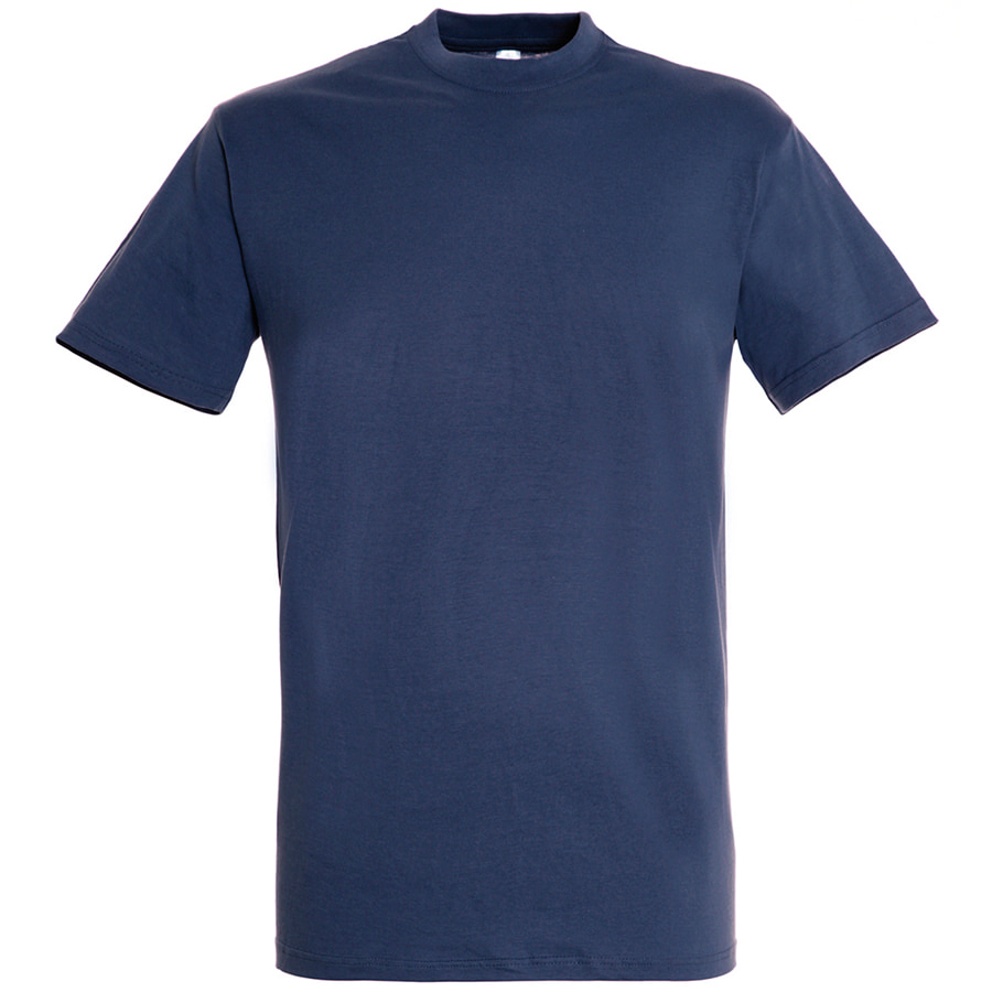 Футболка мужская REGENT джинсовый, 2XL, 100% хлопок, 150 г/м2