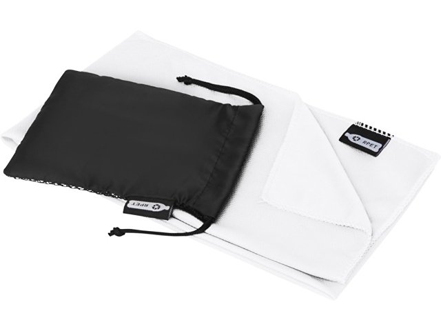 Охлаждающее полотенце Raquel из переработанного ПЭТ в мешочке