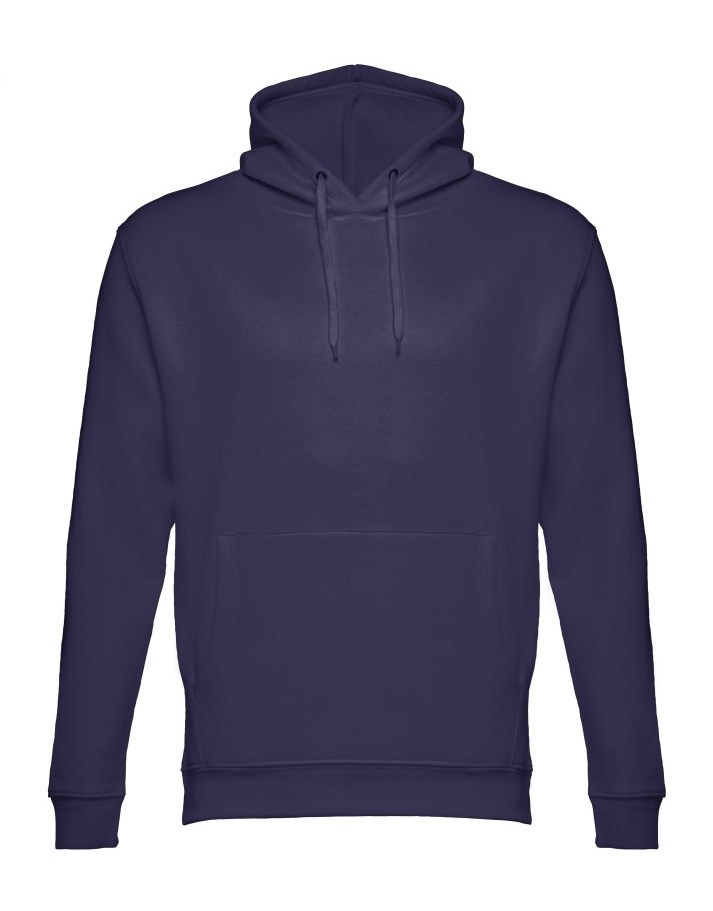 Толстовка мужская с капюшоном PHOENIX, т-синий, 2XL, 50% хлопок, 50% полиэстер, плотность 320 г/м2