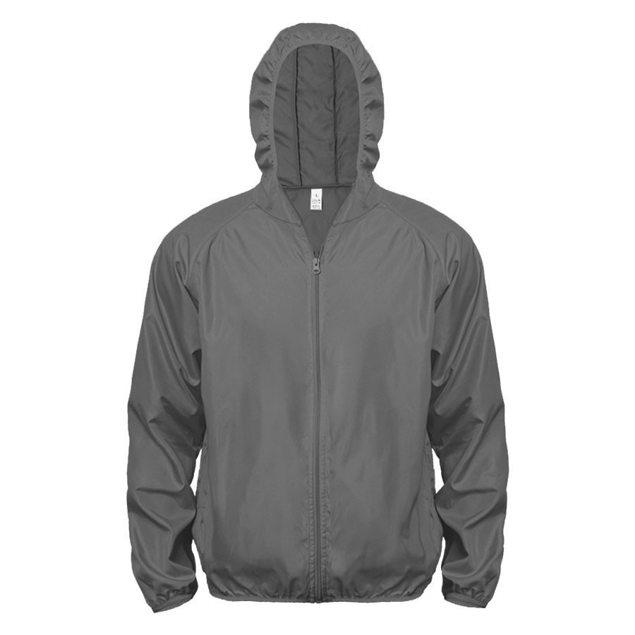 Ветровка мужская COLIN, т.-серый, 2XL, 100% полиэстер, плотность 280Т