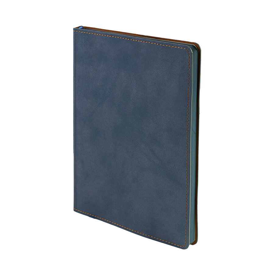 Ежедневник недатированный EMBER, голубой, формат А5, блок в линейку